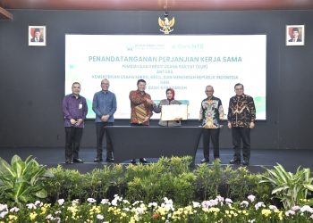 Bank NTB Syariah Kembali Jadi Penyalur KUR, Perluas Akses Pembiayaan UMKM dan Pekerja Migran Indonesia