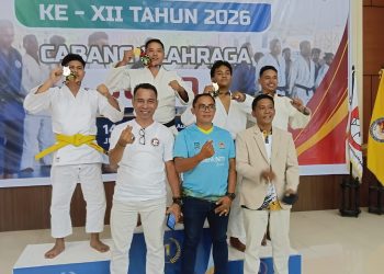 Judo Sumbang Emas, Kontingen Dompu Terus Tambah Pundi Medali di Porprov NTB XII