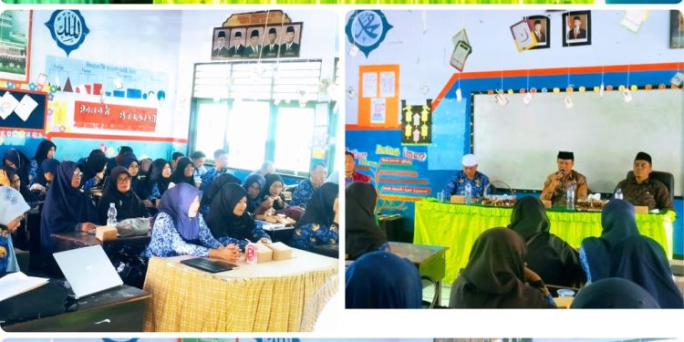 Kakan Kemenag Dompu Lakukan Monev dan Pembinaan di MAN Dompu, Tekankan Pentingnya Manajerial dan Harmonisasi