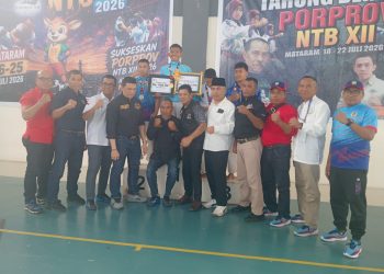 Lahirkan Generasi Baru, Tarung Derajat Dompu Juara Umum Porprov NTB XII