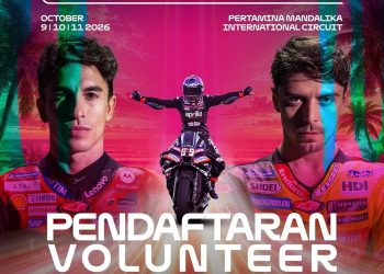 Dibuka! Lowongan 2.500 Volunteer bagi Warga NTB untuk Pertamina Grand Prix of Indonesia 2026