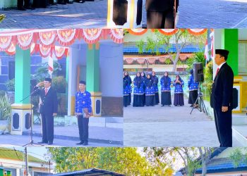 Kemenag Dompu Gelar Upacara Peringatan HUT ke-81 Kemerdekaan RI